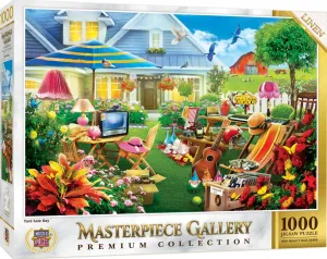 MasterPieces 1000 Piece Jigsaw Puzzle for Adults, Family, Or Youth - Yardsale Day - 26.75"x 19.25"