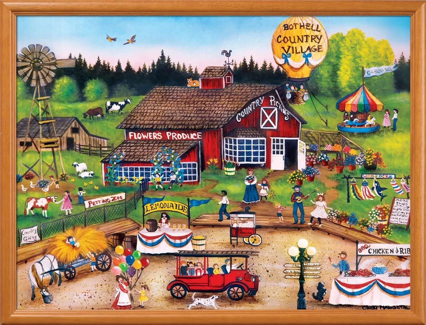 Masterpieces 750 Piece Jigsaw Puzzle for Adults and Family - Country Pickens - 18"x24"