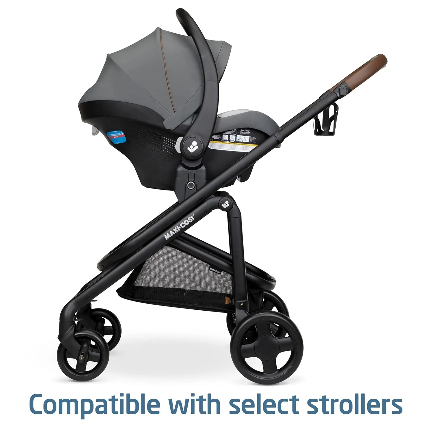 Maxi-Cosi Mico Luxe Infant Car Seat with Base, Rear Facing Car Seat For Babies, Baby Carseat 4-30 lbs, Baby Car Seats, Infant Car Seats, Stone Glow