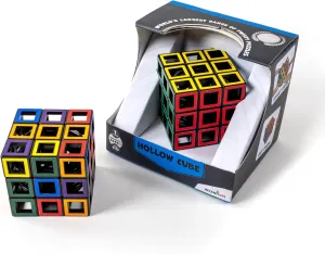 Meffert's Hollow Cube - The Original 3x3 Transparent Cube Brainteaser Puzzle from Recent Toys - Travel Friendly Fun for Ages 9 to Adult