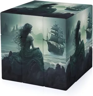 Mermaid Pirate Ship Adults 3x3x3 Color-Matching Smooth Fully Printed Cube Gift