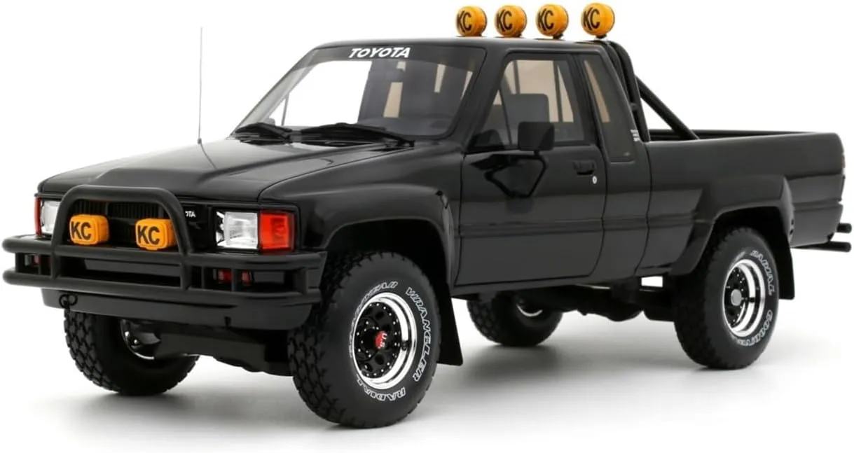 Metal Die Cast Toy Cars 1 18 for Toyota HILUX SR5 Glossy Collector's Edition Simulation Resin Car Model Adult Ornament for Home Or Office Décor