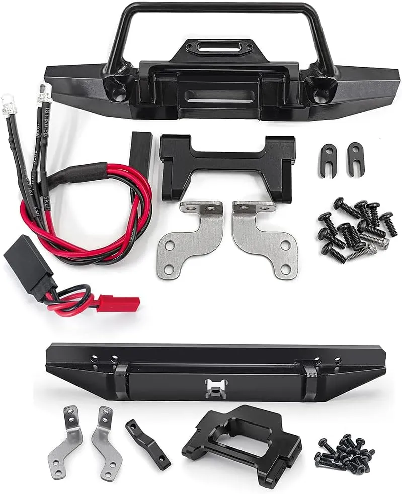 Metal Front/Rear Bumper for RC 1/18 TRX4-M Defender Crawler