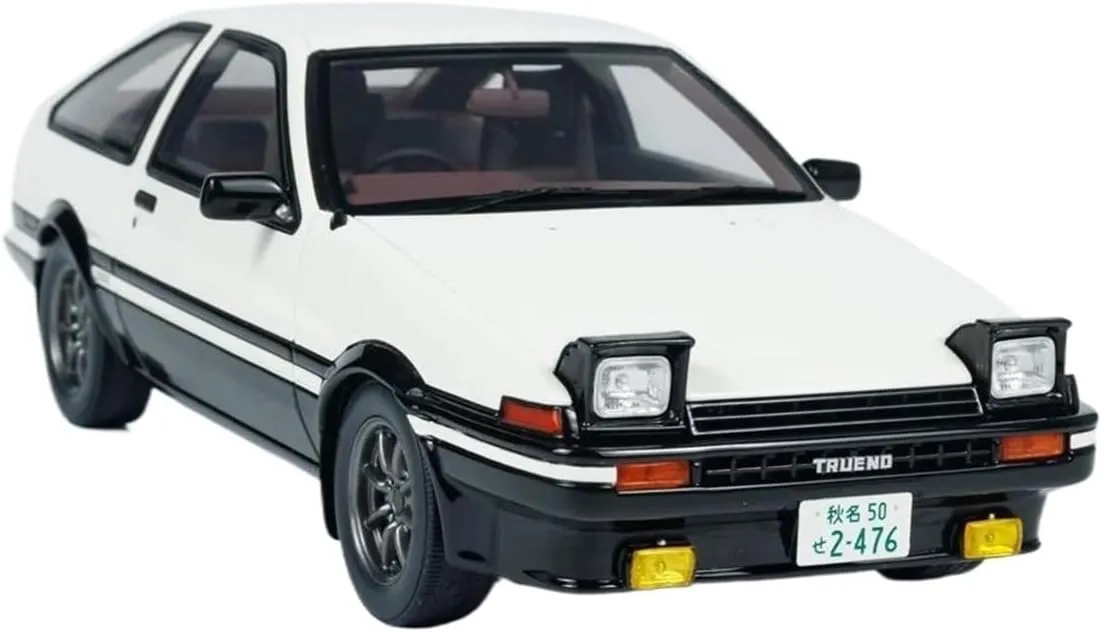 Metal Vehicles Toys 1:18 for Toyota Sprinter Trueno AE86 1985 Jumping Light Version Resin Car Model Collection Home Or Office Décor
