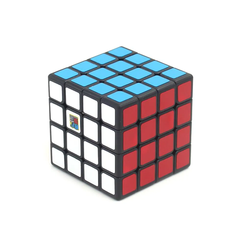 MFJS Meilong 4x4 Black Magic Speedcube Puzzle (6 Years till Grown Ups)