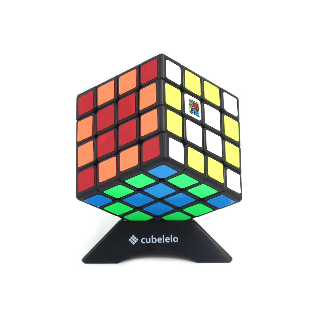 MFJS Meilong 4x4 Black Magic Speedcube Puzzle (6 Years till Grown Ups)