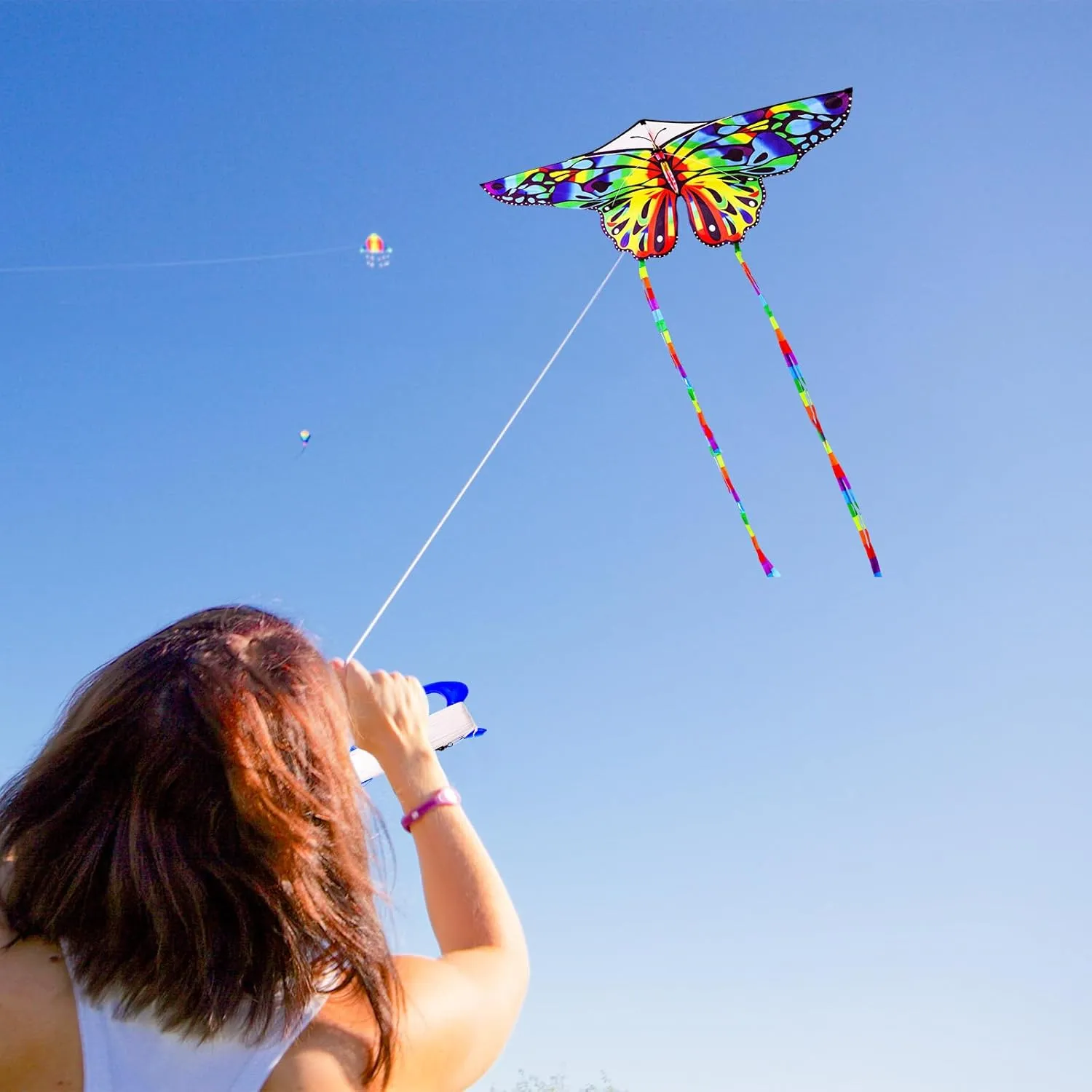 MGparty Kite for Kids & Adults Easy to Fly for Beginner Large Beach Kites for Outdoor Games and Activities