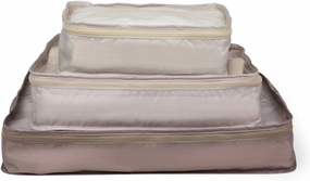 Miamica Packing Cube Set - 3-Piece Set, Khaki