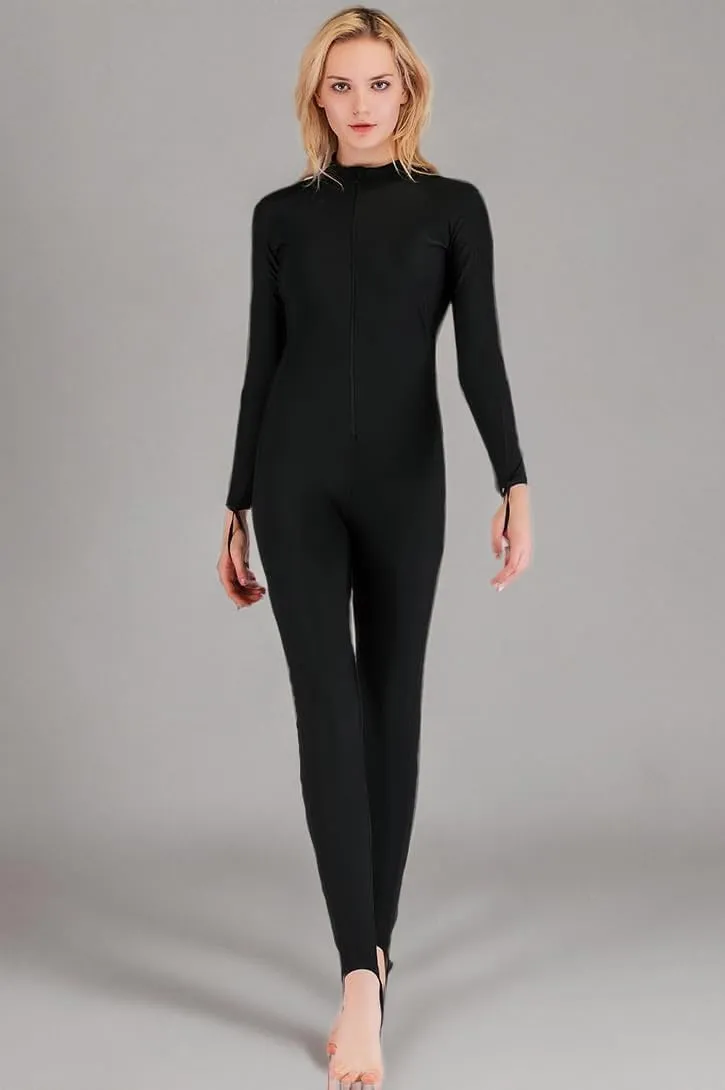 Micosuza Swimsuit for Women Design One Piece Long-Sleeve Surfing Suit