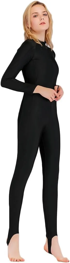 Micosuza Swimsuit for Women Design One Piece Long-Sleeve Surfing Suit