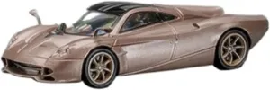Miniature Models 1:64 for Pagani Fancy Gold Painted Alloy Car Models Static Display for Collector's Item Car Ornaments