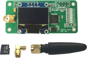 MMDVM Hotspot Board Digital Voice Modem Support DMR DSTAR YSF P25 NXDN for Raspbery P Zero W 2w Pi 1 2 3 B Series Two Colors OLED(Board OLED)
