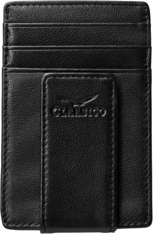 Money Clip Leather Wallet For Men Slim Front Pocket RFID Blocking with Super Strong Magnetic