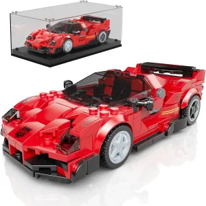 Mould King F4T Classic Sports Car Building Kits, MOC Racing Car Toys Model, Vehicle Blocks Set Suitable for Boys to Build, House Decoration Gifts for Kids and Adults 27078 (424 Pcs)