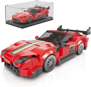 Mould King F81Z Classic Sports Car Building Kits, MOC Racing Car Toys Model, Vehicle Blocks Set Suitable for Boys to Build, House Decoration Gifts for Kids and Adults 27079 (449 Pcs)