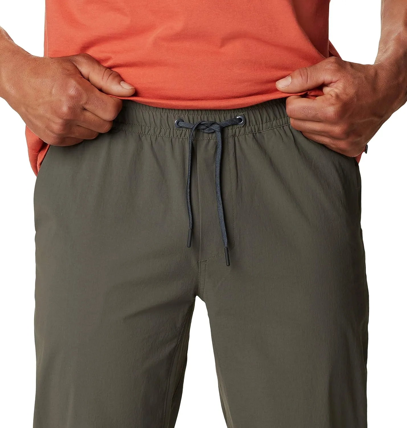 Mountain Hardwear Men's Basin Pull-on Pant for Running, Hiking, Backpacking and Everyday Wear