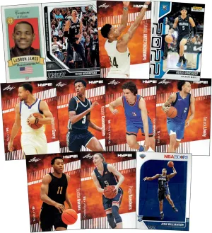 NBA Basketball Superpack - LeBron James, Victor Wembanyama, Paolo Banchero, Steph Curry & More | 11 cards   bonus