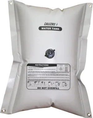 NuovaRade Flexible Fresh Water Tank/Bladder, Water Storage Tank, 29 x 67 in - 53 Gallon (200Lt) - Rectangular, Grey