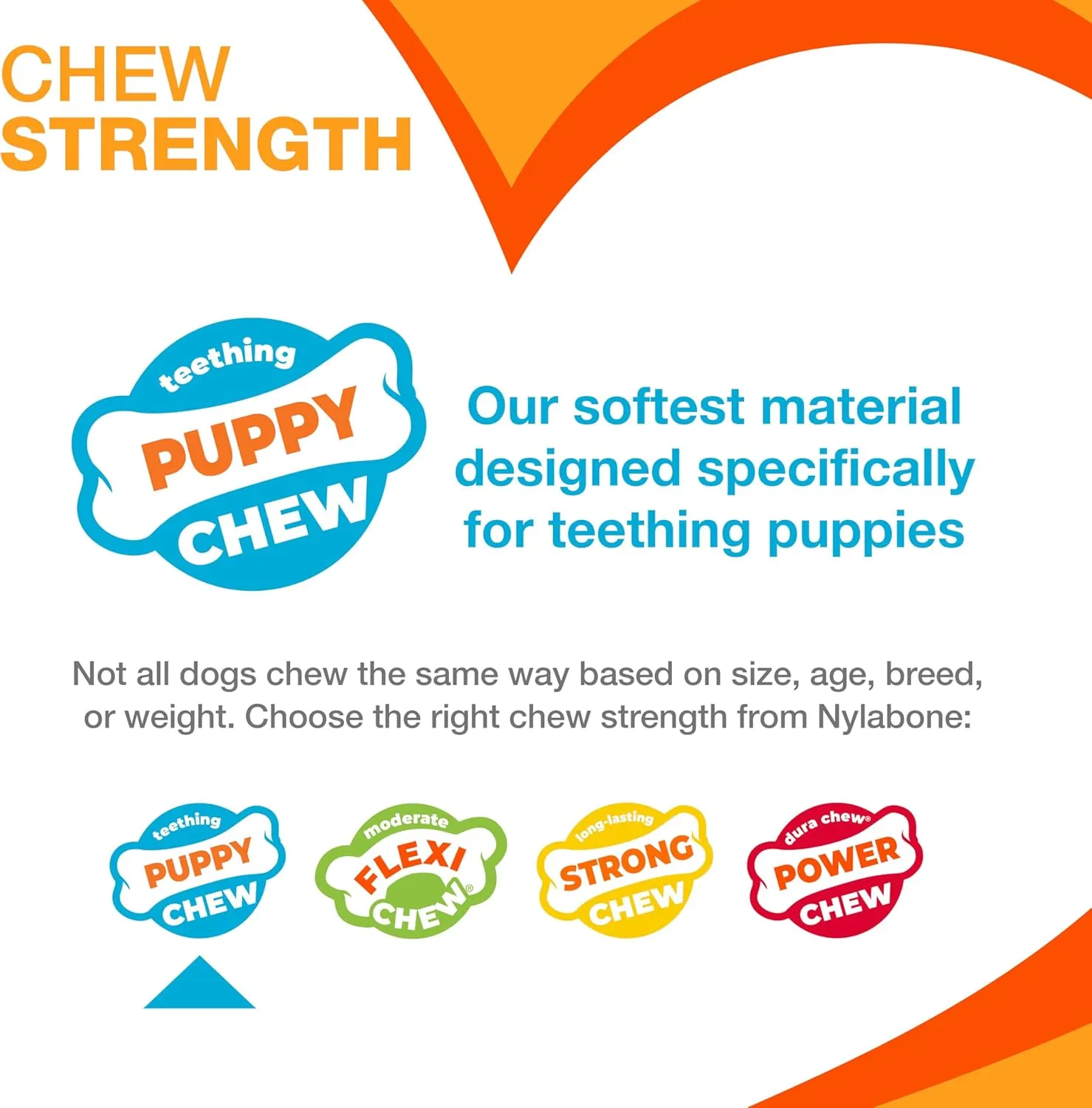 Nylabone New Puppy Chew Toy Bundle, Toys for Teething Puppies, Chicken & Bacon Flavors, Pink, X-Small - Up to 15 lbs, 4 Pack