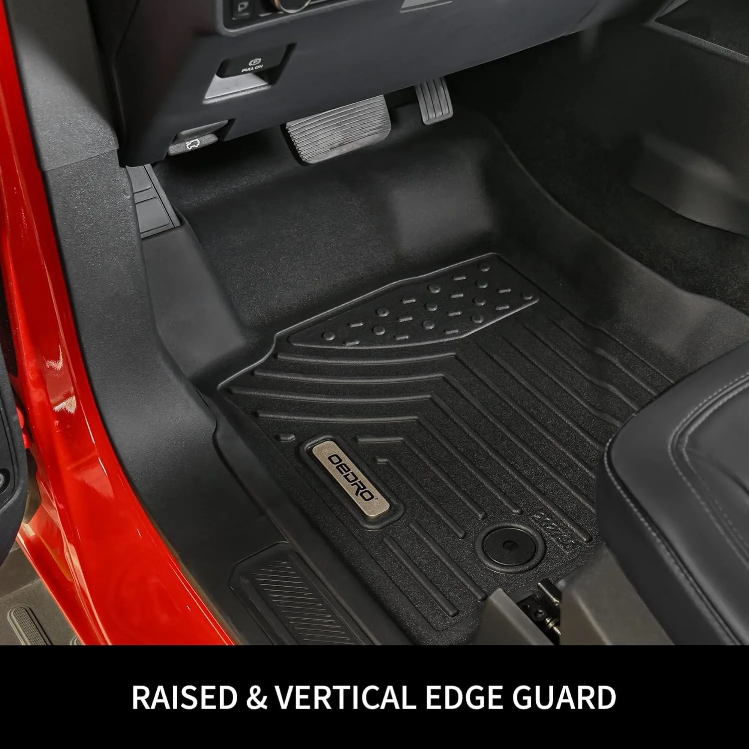 OEDRO Floor Mats Fit for Honda Civic 2022 2023 2024 2025 / Acura Integra 2023 2024,All Weather Custom Fit Heavy Duty Floor Liners 1st & 2nd Row Set (Not for Coupe Models)