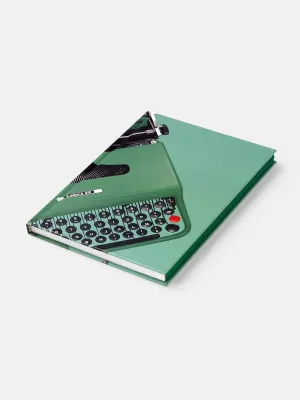 Olivetti Green Midsized Lined Notebook