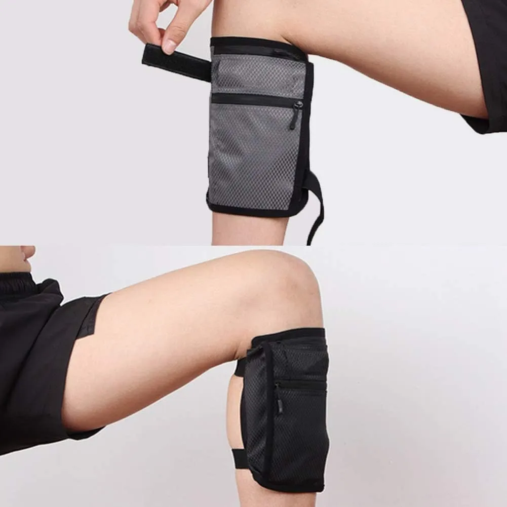 On the Calf/Leg Cell Phone Holder for Riders and Hikers, Phone Carrier for Runners, Equestrian Riders, Jogger, All Purpose Sport Bag Leg Band Pouch/Leg Purse for Various Occasions, Pink