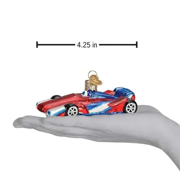 Open Wheel Racecar Christmas Ornament