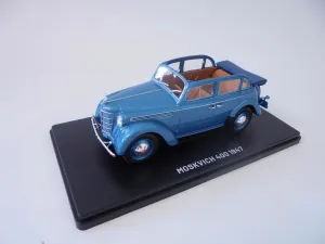 OPO 10 - Collectible Miniature car 1/24 Compatible with Moskvich 400 (1947) VQR45
