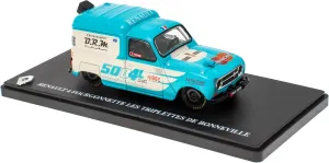 OPO 10 - Miniature Car 1:43 Compatible with Renault 4 Van - Hachette IXO R4 4L - 4L021