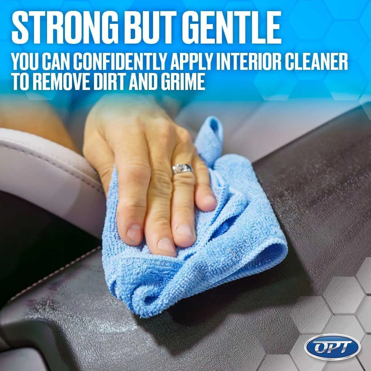 Optimum Interior Cleaner - Car Interior Cleaning and Detailing Spray - Safe on Leather, Upholstery, Interior Trim, Dash, and Plastic (1 Gallon)