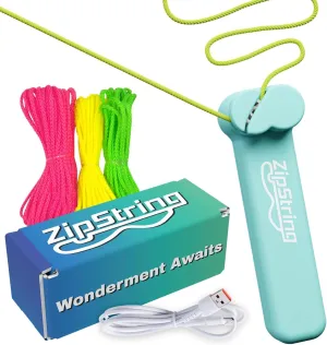 Original - As Seen on Shark Tank - Classic Rope Launcher Toy, Perfect for Kids & Adults - Fly a String Loop in The Air for Endless Tricks & Fun, Wonderment Awaits, Aesthetic Aqua