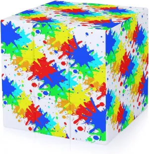 Paint Splash Adults 3x3x3 Color-Matching Smooth Fully Printed Cube Gift
