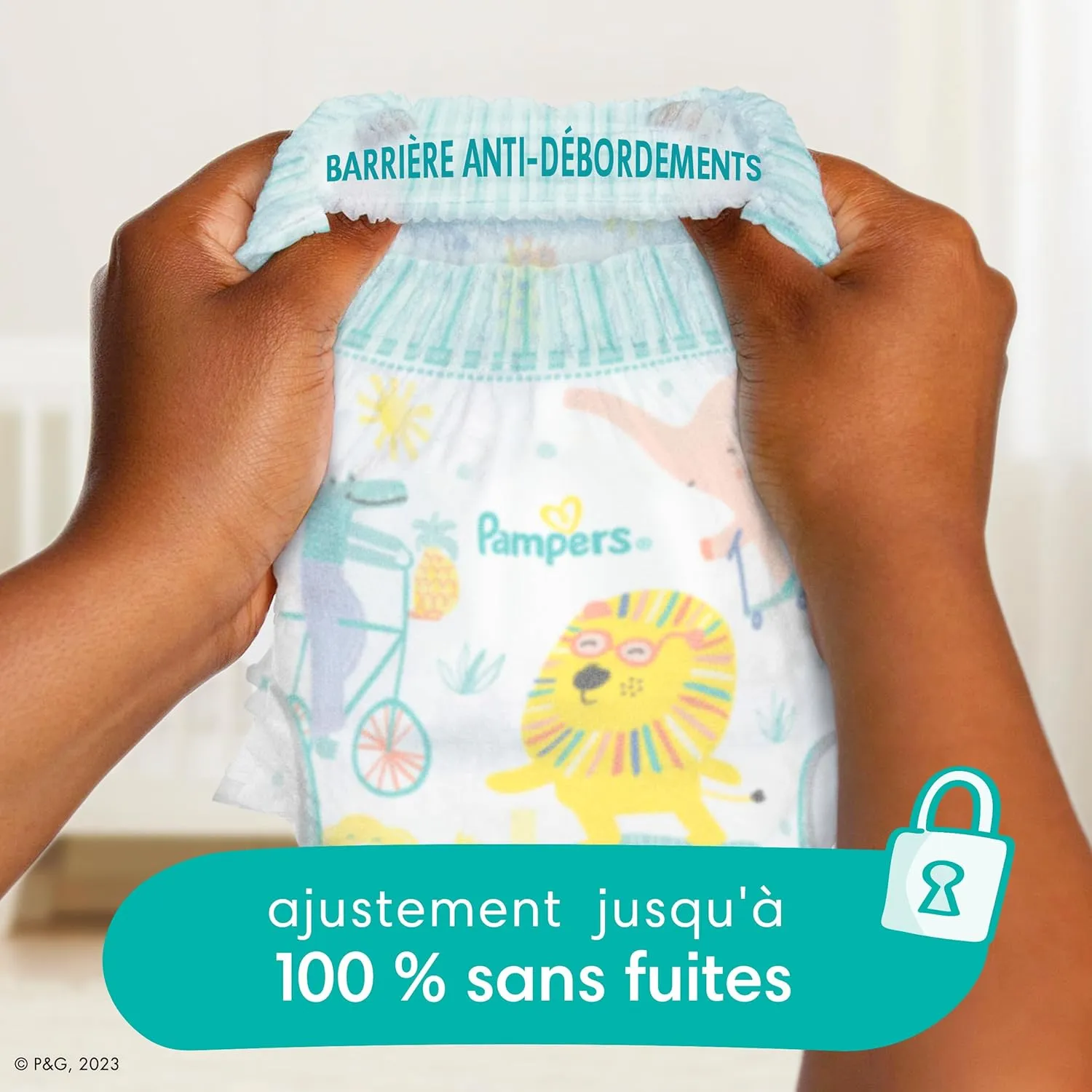 Pampers Diapers - Cruisers 360 - Size 5, 56 Count, Babyproof up to 100% Leakproof Pull-On Diaper