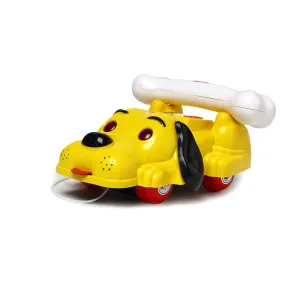 Phonic Puppy Pull Along | Interactive pull toy | Toy for walking babies Toddler | Movement toy | Early learning  Pull toy | Toddler activity toy | For age 12  Months