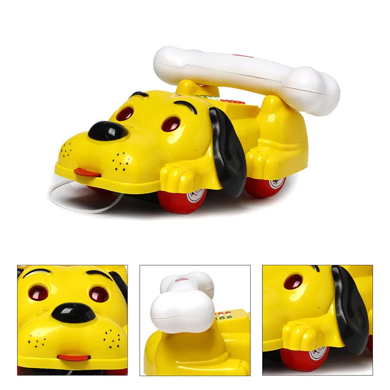 Phonic Puppy Pull Along | Interactive pull toy | Toy for walking babies Toddler | Movement toy | Early learning  Pull toy | Toddler activity toy | For age 12  Months