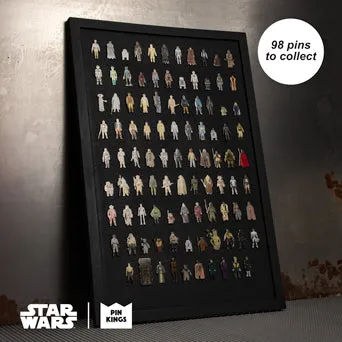 Pin Kings Official Star Wars Enamel Pin Badge Set 1.41 – Paploo and Luke Skywalker (in Battle Poncho)