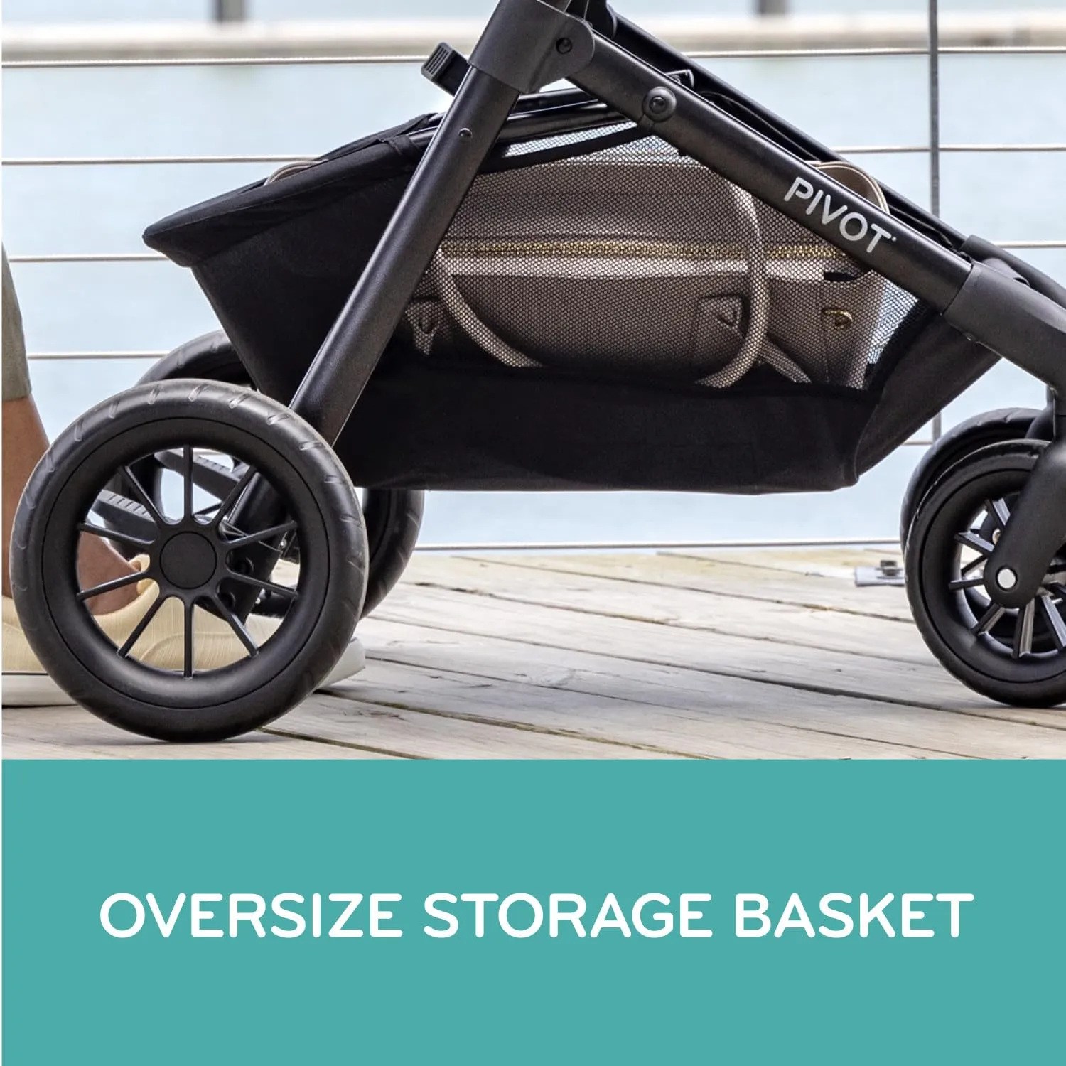 Pivot Modular Travel System with LiteMax Infant Car Seat (Casual Gray)