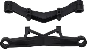 Plastic Front Rear Body Mount Bracket ZD Racing MX 07 1/7 RC Car Upgrade Parts Black