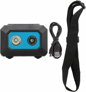 plplaaoo Video Camera,Vlogging Camera,Go Pro Camera,Sports Action Camera,Ultra Hd 1080p Sports Action Camera Head Mounted Video Recorder for Adventurous Moments,for Various Activities (Black Blue)