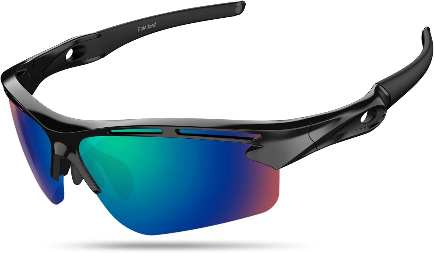 Polarized Sports Sunglasses for Men Women Youth Baseball Running Cycling Driving Fishing Tennis Golf Motor TAC UV400 TR90