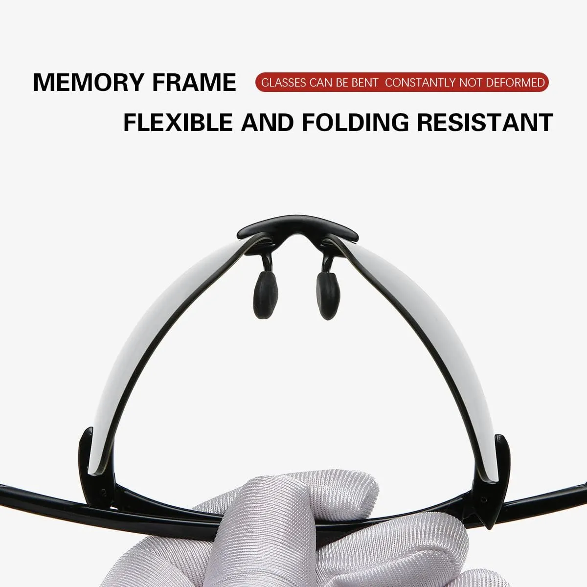 Polarized Sunglasses for Men and Women Rimless Frame Driving Glasses UV400 Protection Shades Sport Eyewear Eyeglasses