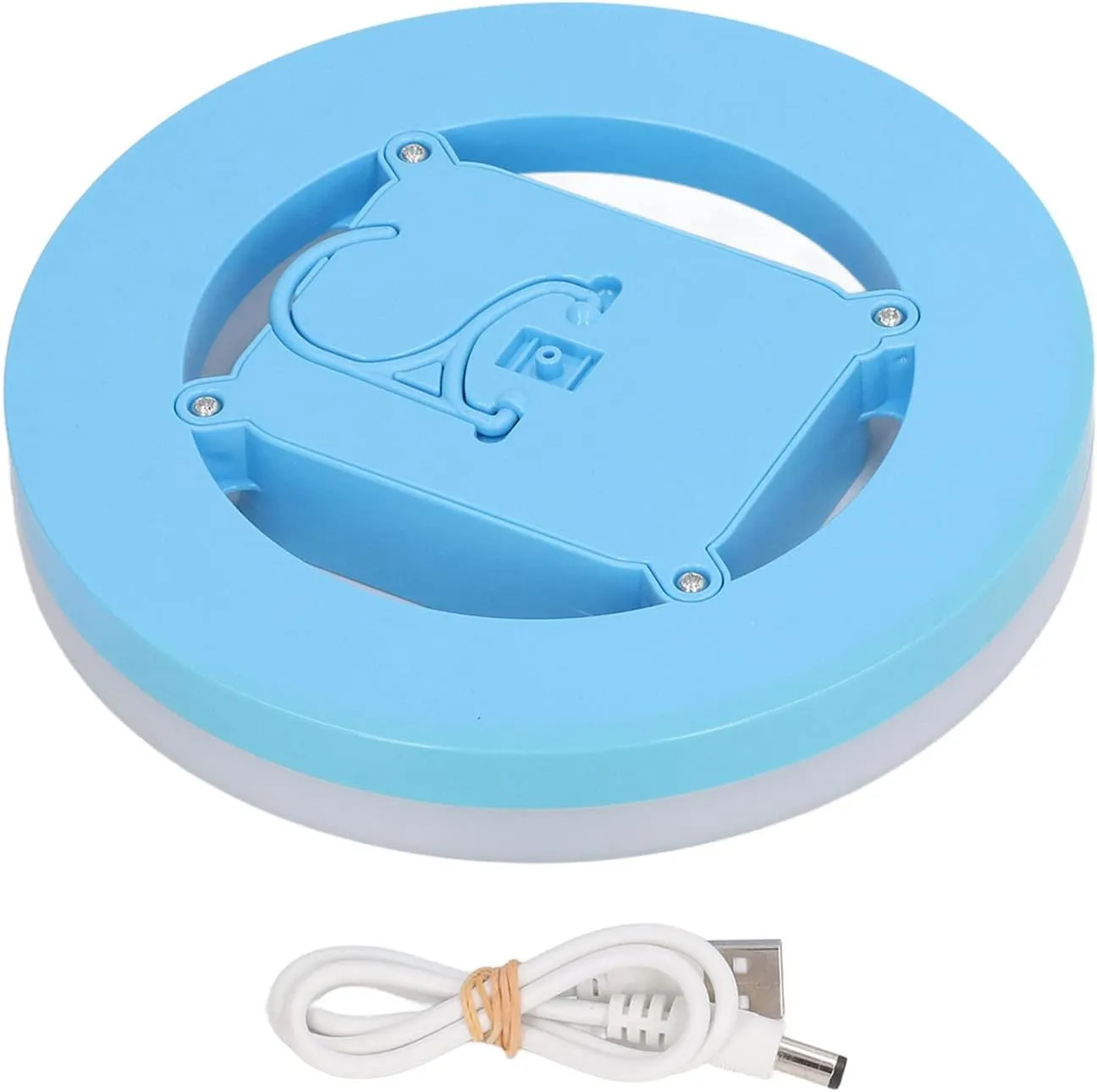Portable Rechargeable Camping Disc Light - Waterproof Outdoor LED Emergency Lantern for Tents and Camping - 150W Brightness Ideal for Outdoor Adventures