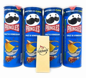 Potato Chips Snacks Salt and Vinegar 4PK - 5.5 oz