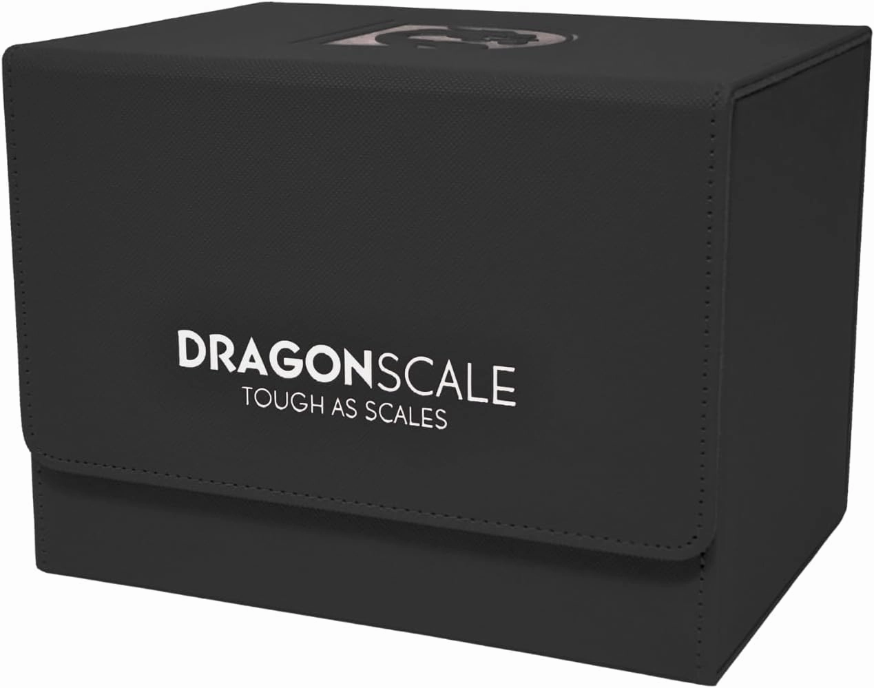 Premium Leather Slab Case | X2R Ultimate | Durable & Waterproof Leather Slab Case for Graded Sports & Trading Cards | PSA BGS CGC | Assorted Storage & Collectors Case (2-Row Black)