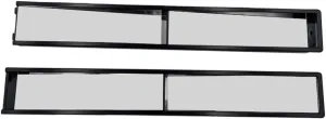 Professional Rearview Mirror for Golf Cart Large View Durable Construction Quick Setup