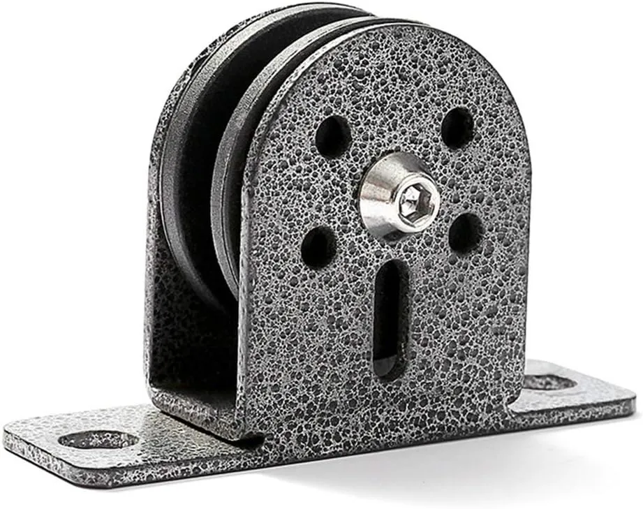 Pulley System DIY Attachment, Mute Silent, Pull Down Home Gym Accessories (Pulley with Bearing)