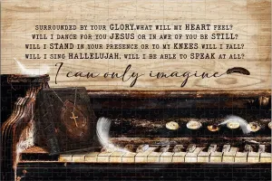 Puzzle for Adults Piano Painting The Holy Bible I Can Only Imagine Jigsaw Puzzles Adults Toy Interactive Brain Teaser, Educational Toys & Games Families Activities_500 pcs