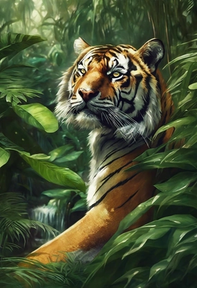 Puzzles for Adults 1000 Pieces, Impossible Hard Difficult Challenging Puzzles for Adults,Families Tigers in The Jungle Challenging Puzzle Perfect for Game Nights