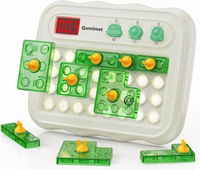 Rabbit Power Puzzle Games,Super Blocks Original 700  Challenges Brain Teaser Toys,STEM Travel Games with Storage Bag,Stocking Stuffer Ideal for Kids Gifts