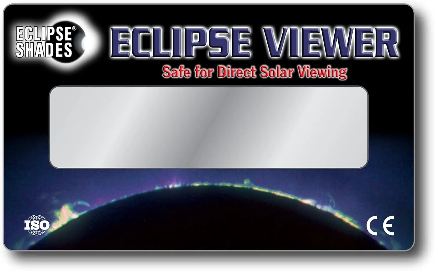 Rainbow Symphony Eclipse Viewers, Replaces Eclipse Glasses, Safe for Direct Sun Viewing, Great for Kids, CE & ISO Certified, Made in USA, 100 Pack